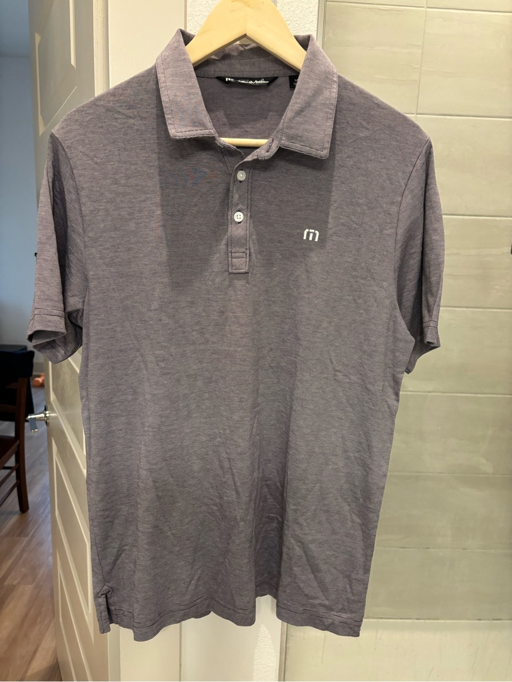Travis Mathew Purple Polo